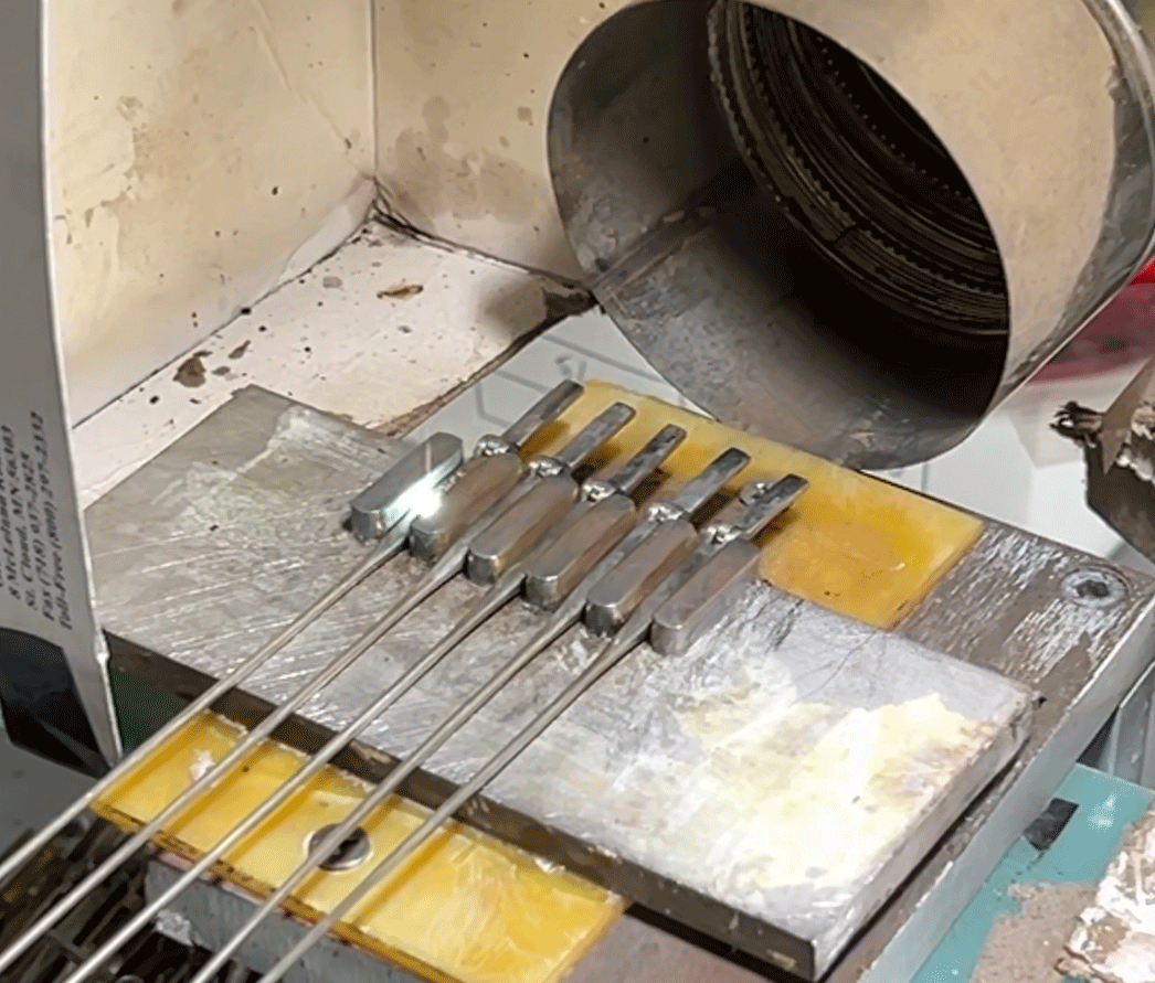 laser on eyewear temple